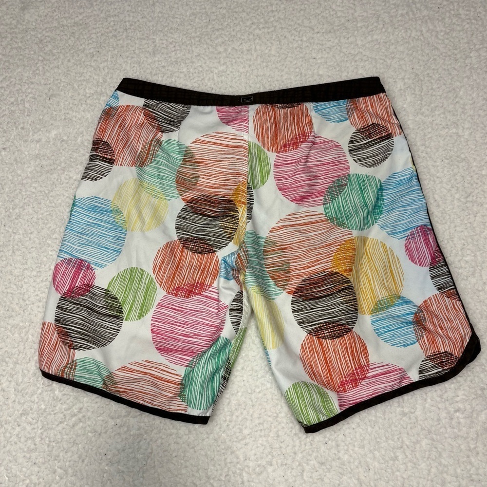 Roxy Women Vintage Multicolor Swim Board Shorts - Picture 7 of 9